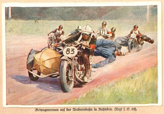 1933 Sanella fig. 4, Beiwagenrennen